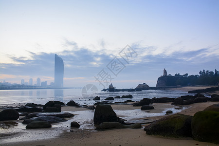 厦门酒店厦门鼓浪屿郑成功远眺背景