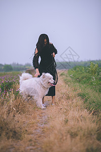 师德师风田园乡村风女神写真背景