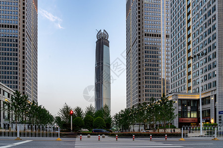 武汉CBD中央商务区高清图片