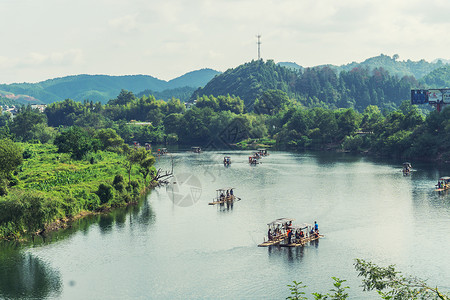 江西旅行景点江西婺源美景背景