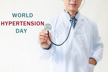 世界高血压日背景图片