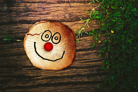 微笑小丑表情世界微笑日设计图片