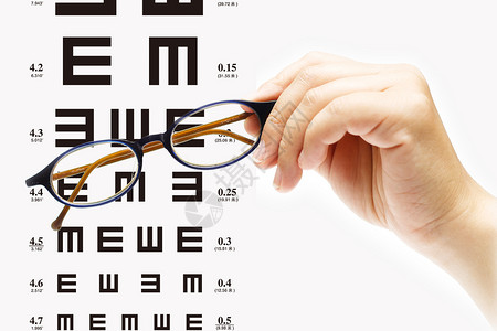 用眼有度毛笔字保护视力设计图片