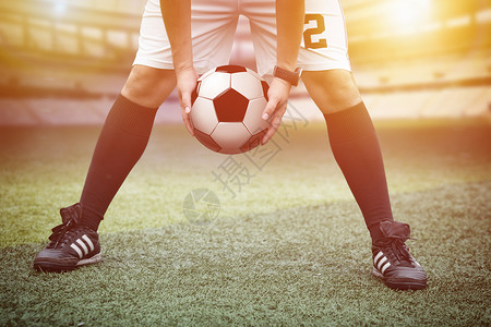 足球运动员动作世界杯设计图片
