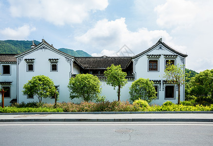 美丽新农村背景图片