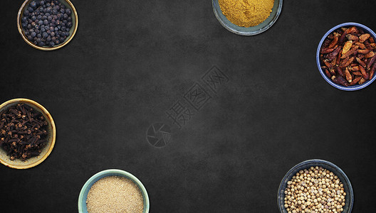 小米美食美食海报背景设计图片
