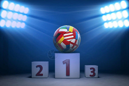 两个足球素材世界杯足球赛设计图片
