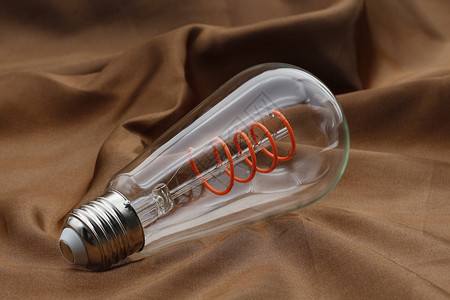 七彩创意灯泡产品拍摄 LED 装饰灯泡背景