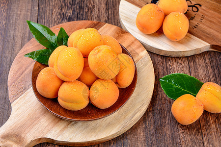 杏肉干水果杏子背景