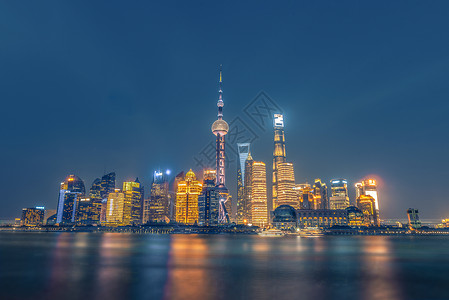 望塔上海地标建筑背景