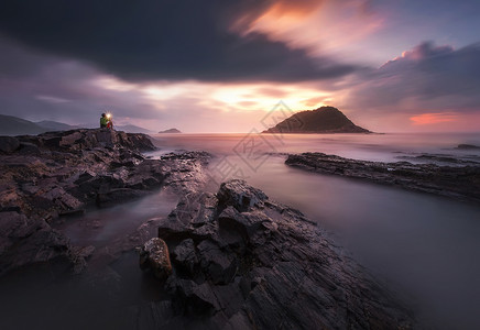 惠州盐洲岛魔幻盐州岛背景