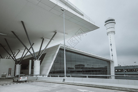 建筑美学马来西亚机场高清图片