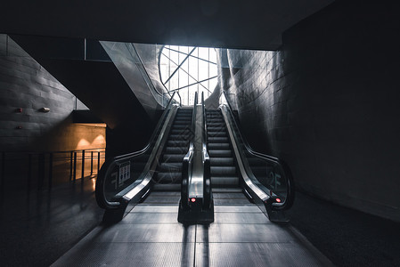 扶梯的艺术电梯结构高清图片