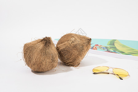 椰子背景图片