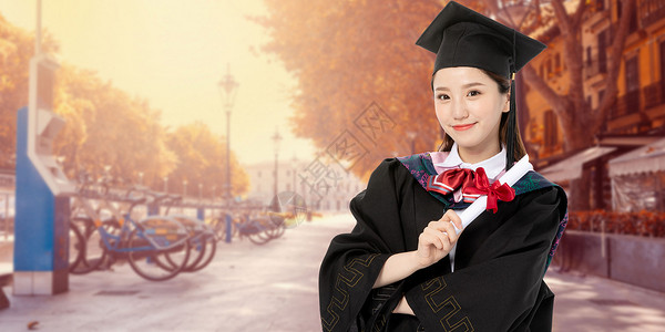 清纯女大学生毕业的女大学生设计图片