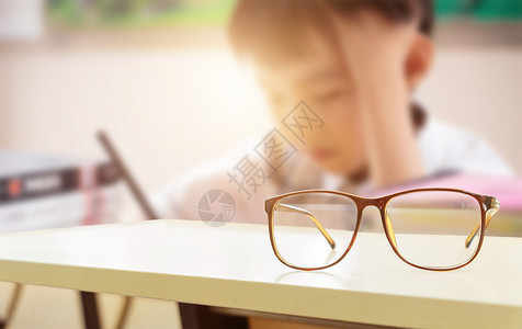 眼镜学生素材学习的学生设计图片