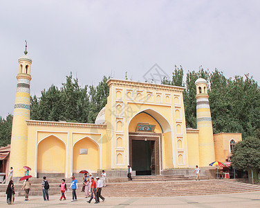 新疆喀什艾提尕尔清真寺图片