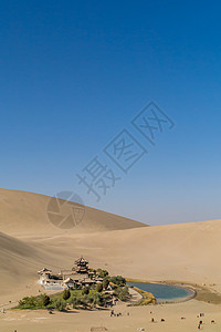 鸣沙山背景图片