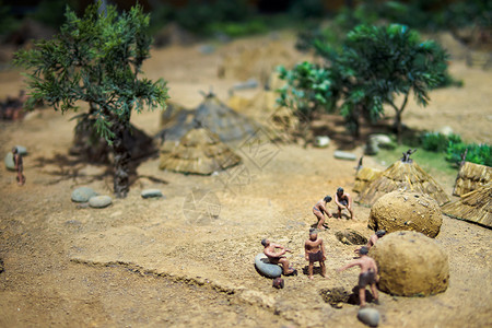 甘肃省博物馆铜奔马博物馆沙盘背景