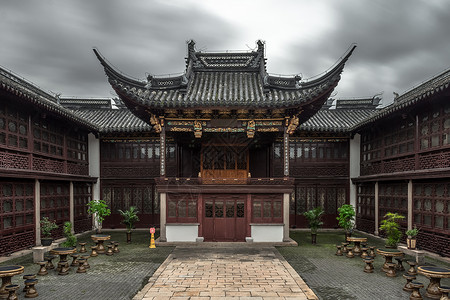 橙光素材古代古典建筑风光背景