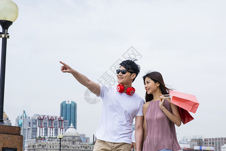 情侣旅游上海图片