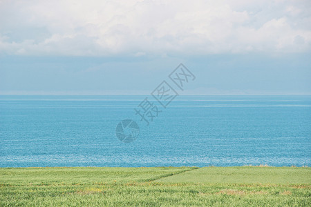 青海湖的云青海湖背景