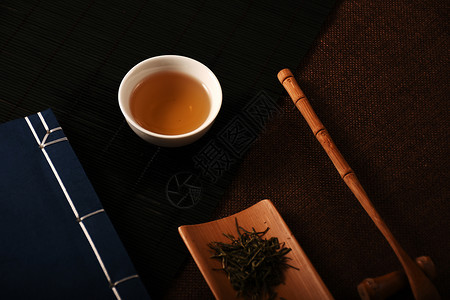 一本记载茶叶的古籍茶经高清图片