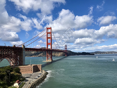 金门大桥旧金山美国桥高清图片