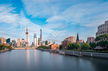 上海外滩陆家嘴金融中心高清图片