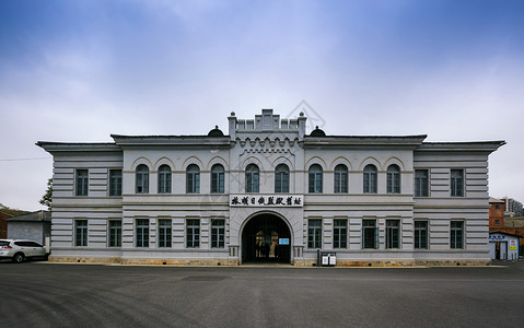 旅顺日俄监狱背景图片