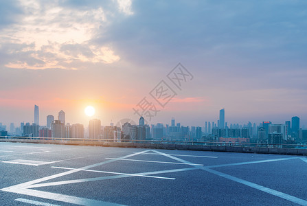 城市公路背景背景图片