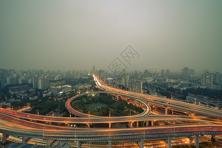上海城市立体交通图片