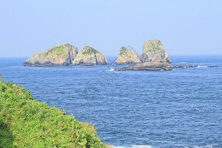 浙江宁波象山渔山列岛背景图片