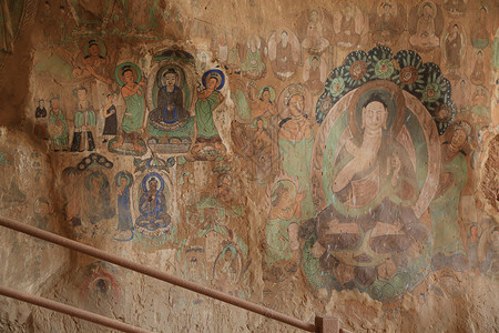 炳灵寺石窟永靖炳灵寺高清图片