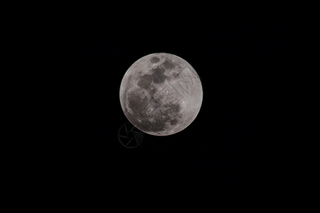 中秋节风景黑夜中的月球特写背景