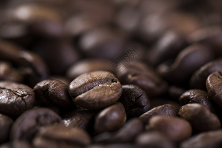 创意咖啡豆咖啡豆背景