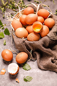红皮鸡蛋农家绿色健康土鸡蛋背景