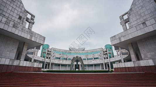 江西省地标南昌博物馆背景