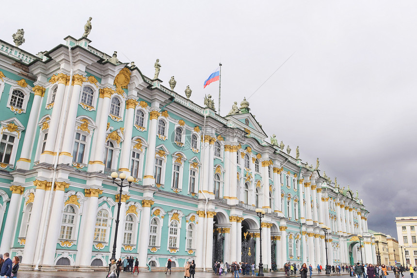 俄罗斯圣彼得堡冬宫图片