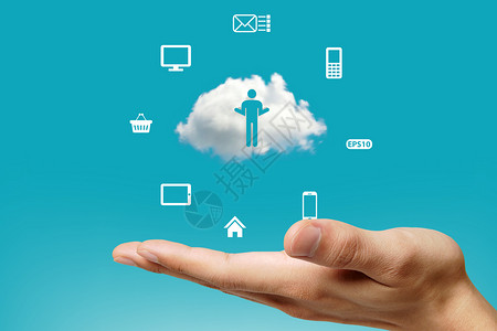 商务 科技 通讯科技主题 云服务设计图片