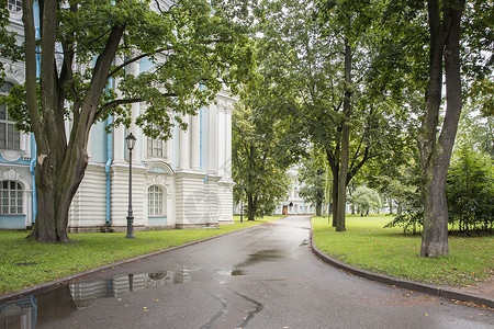 列宁墓斯莫尔尼宫风景背景