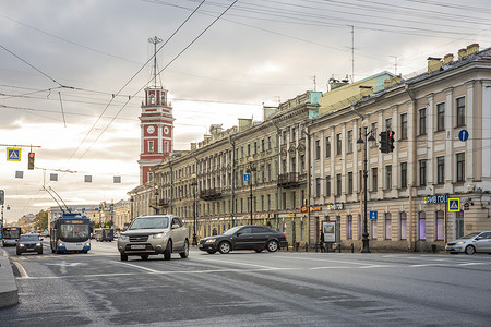 圣彼得堡风光背景图片