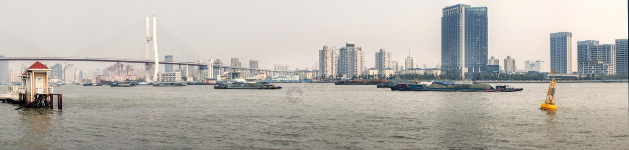上海南浦大桥背景图片