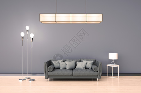 高清室内素材高清沙发背景墙效果图设计图片
