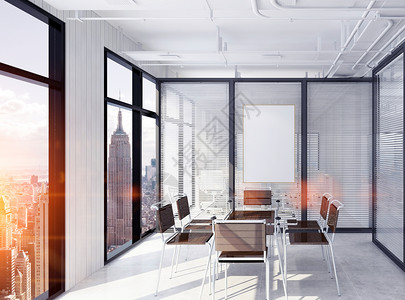 烧烤桌现代办公室背景设计图片