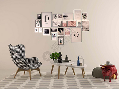 室内休闲娱乐居住区休闲座椅设计图片