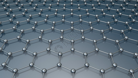 石墨烯科技科技分子结构背景设计图片