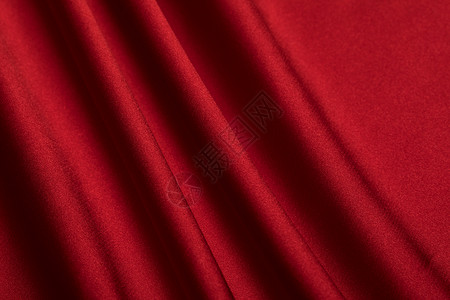 红丝绸红红色丝绸背景素材背景