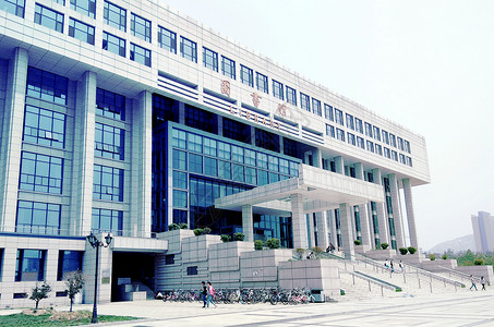 齐鲁软件园齐鲁工业大学校园背景