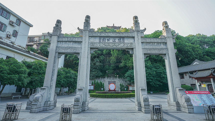 江西渼陂古村风景风光图片